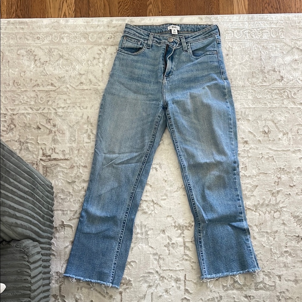 BDG Light Blue Cropped Women's Jeans